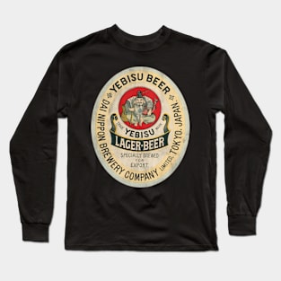 Yebisu Beer 2 By Buck Long Sleeve T-Shirt